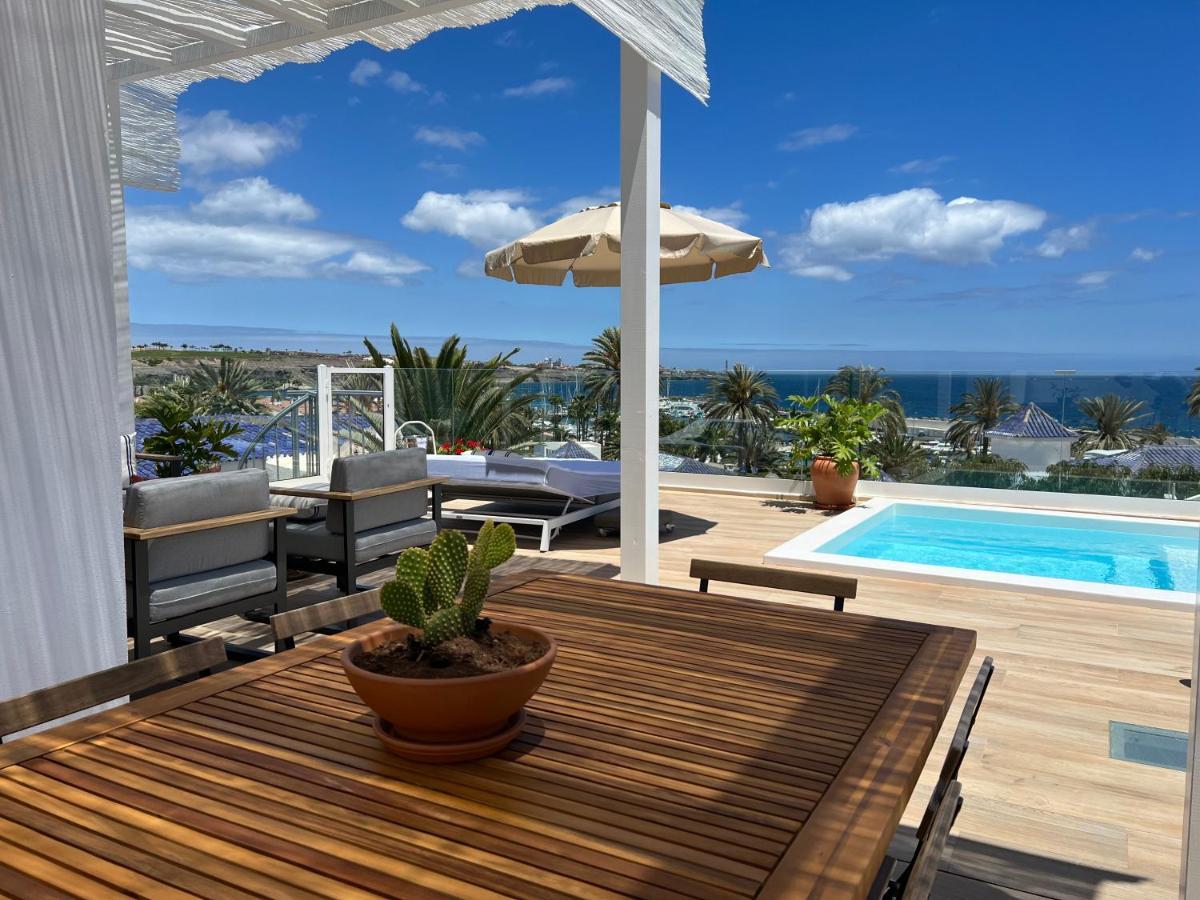 Pasitoblanco Porto Mare 7 Seaview Villa Private Heated Pool Пасито Бланко Экстерьер фото