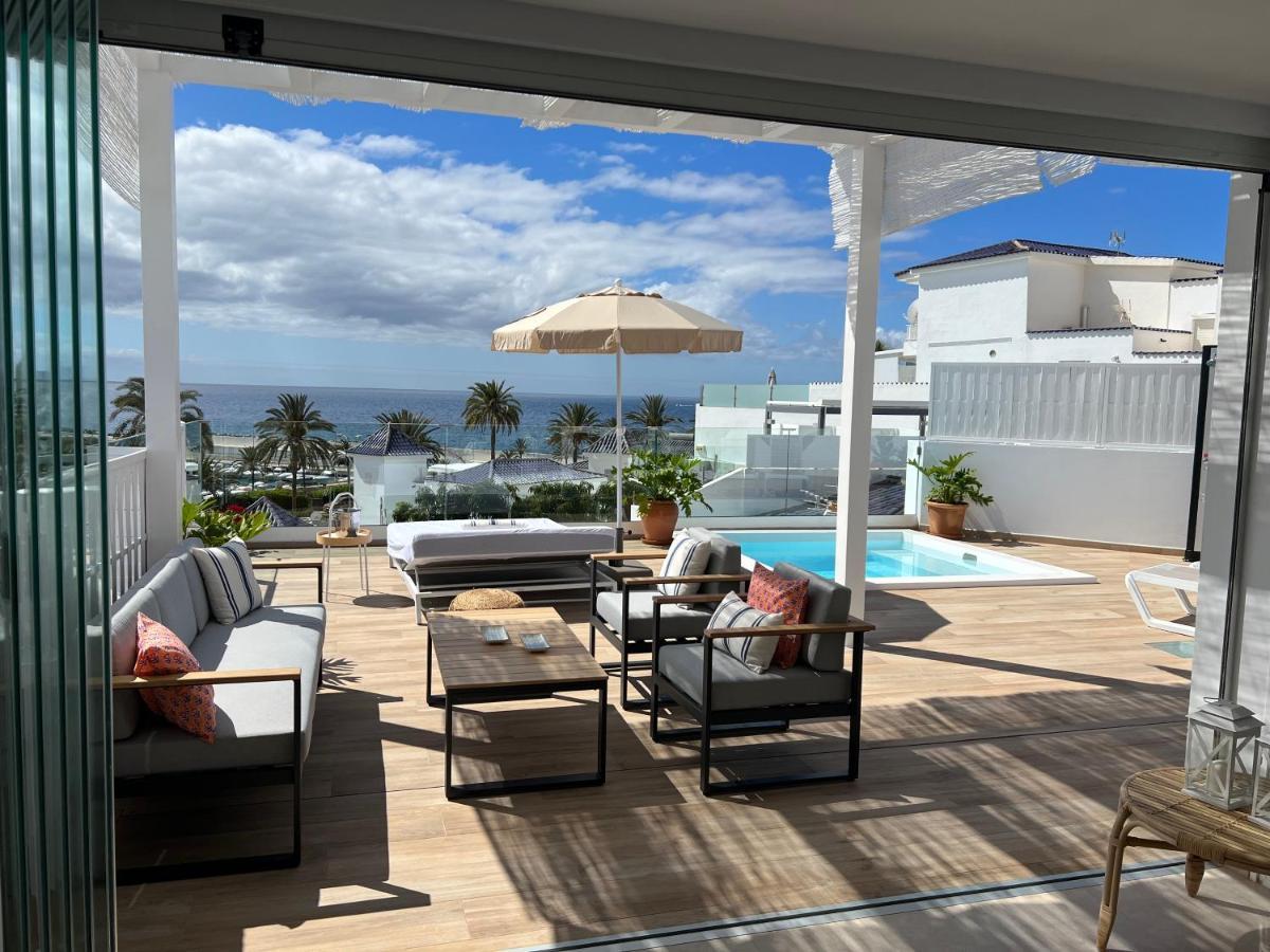 Pasitoblanco Porto Mare 7 Seaview Villa Private Heated Pool Пасито Бланко Экстерьер фото