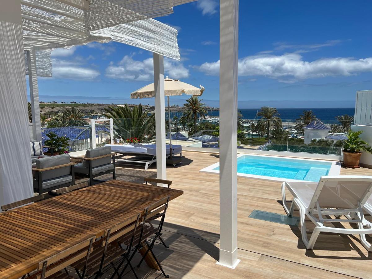 Pasitoblanco Porto Mare 7 Seaview Villa Private Heated Pool Пасито Бланко Экстерьер фото